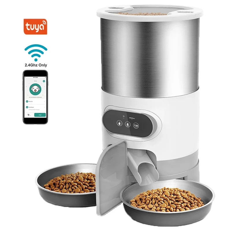 distributeur de croquettes pour chat -HchisFeeder™