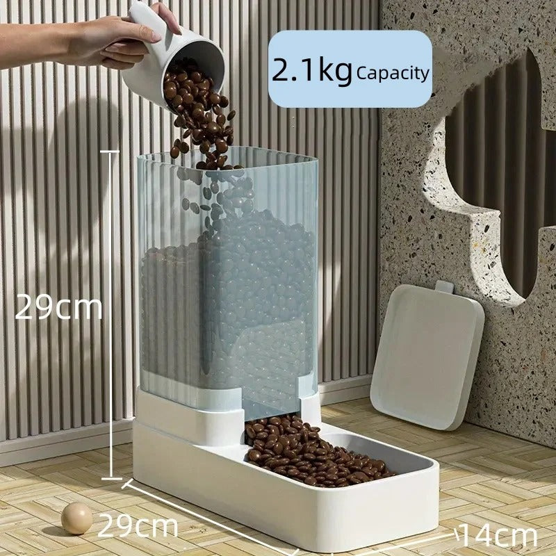 distributeur de croquette pour chat 2.1kg