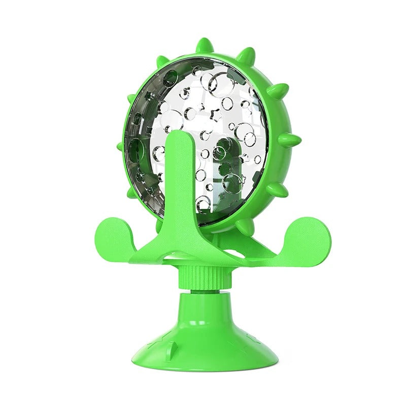 distributteur de croquette vert