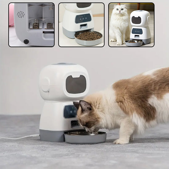 distributteur-de-croquettes-BoTTcat_-blanche-avec-chat