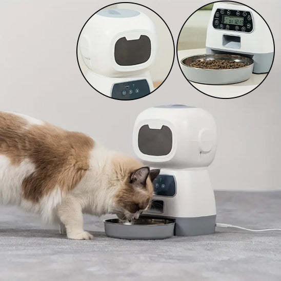distributteur-de-croquettes-BoTTcat_-blanche-avec-chat-