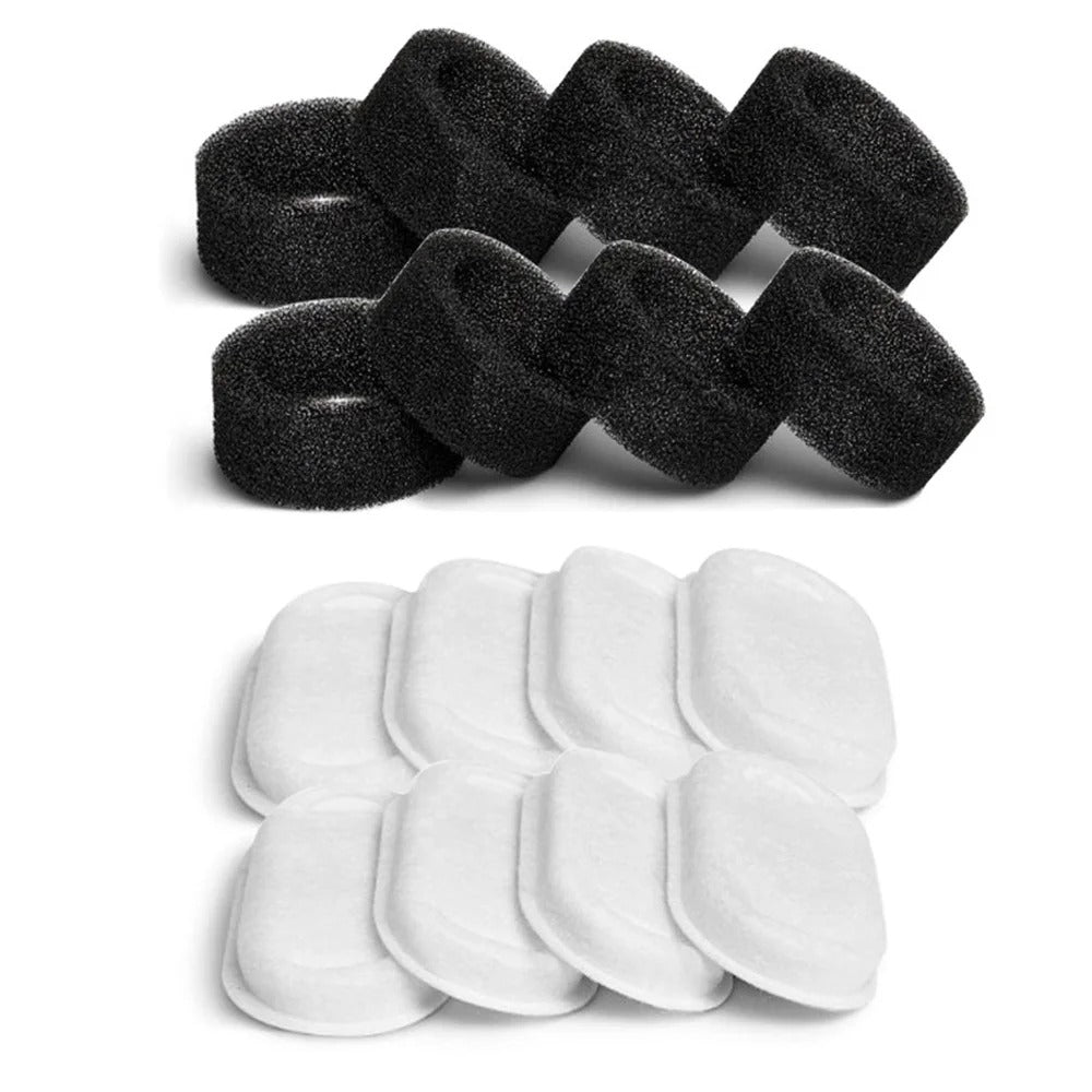 fontaine a eau pour chat element filtrant 8 pieces