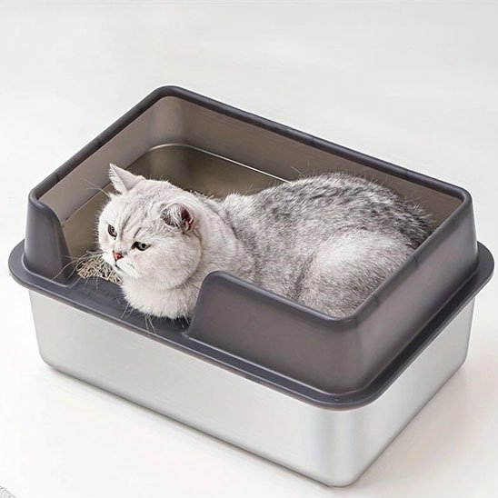 Bac à litière pour chat | ModernBox Anti-Projections