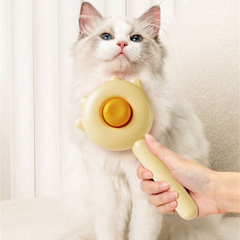 Brosse pour Chat - CatCombsPet™- Doré