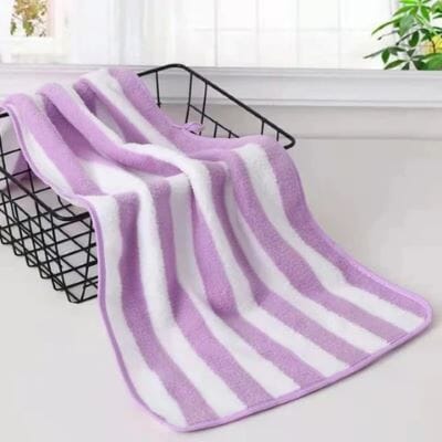 Serviette Microfibre - PetTowel™ - Rayures Lavande