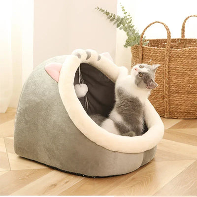 niche pour chat, fontaine a eau chat