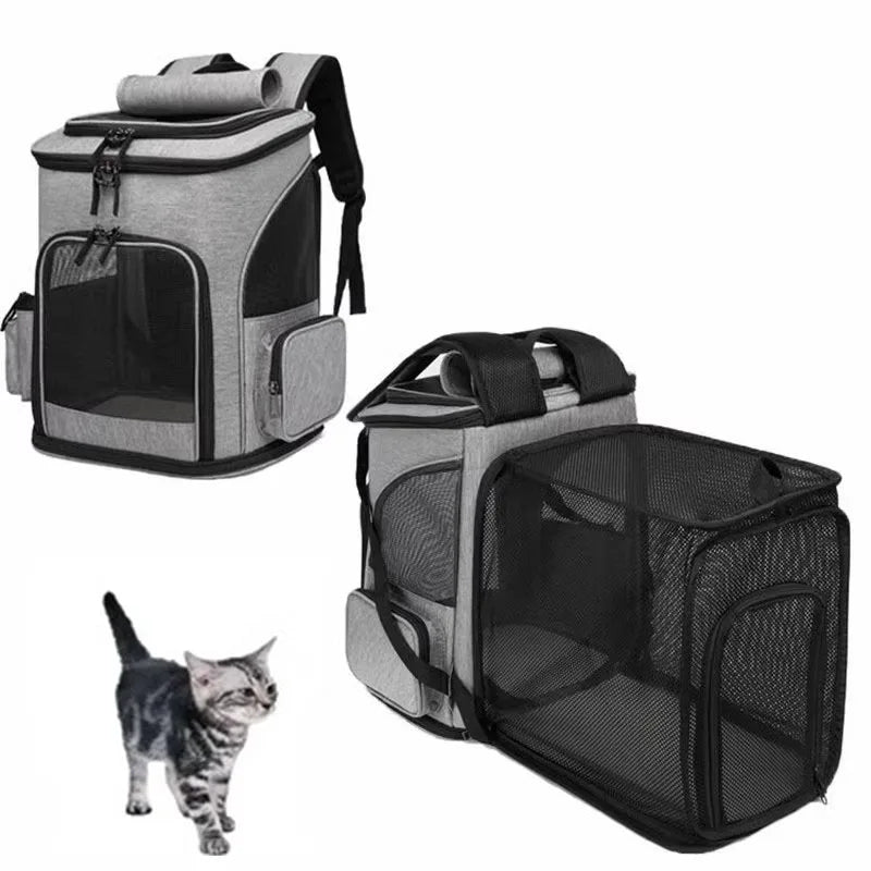sac de transport pour chat grande capacité- GraycatH™