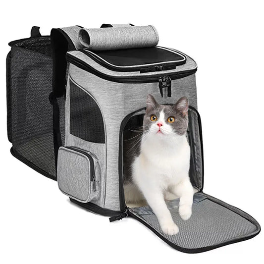 sac de transport pour chat grande capacité- GraycatH™