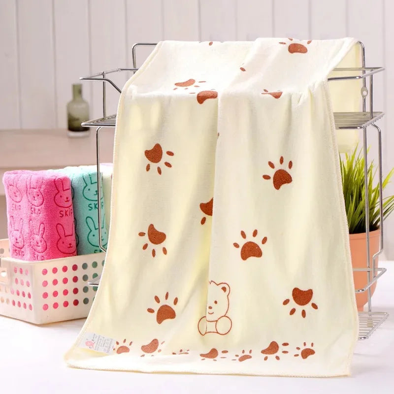 Serviette Microfibre - PetTowel™ - Ourson Crème