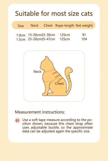 harnais pour chat- LaLaisso™