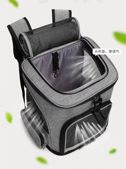 sac de transport pour chat grande capacité- GraycatH™