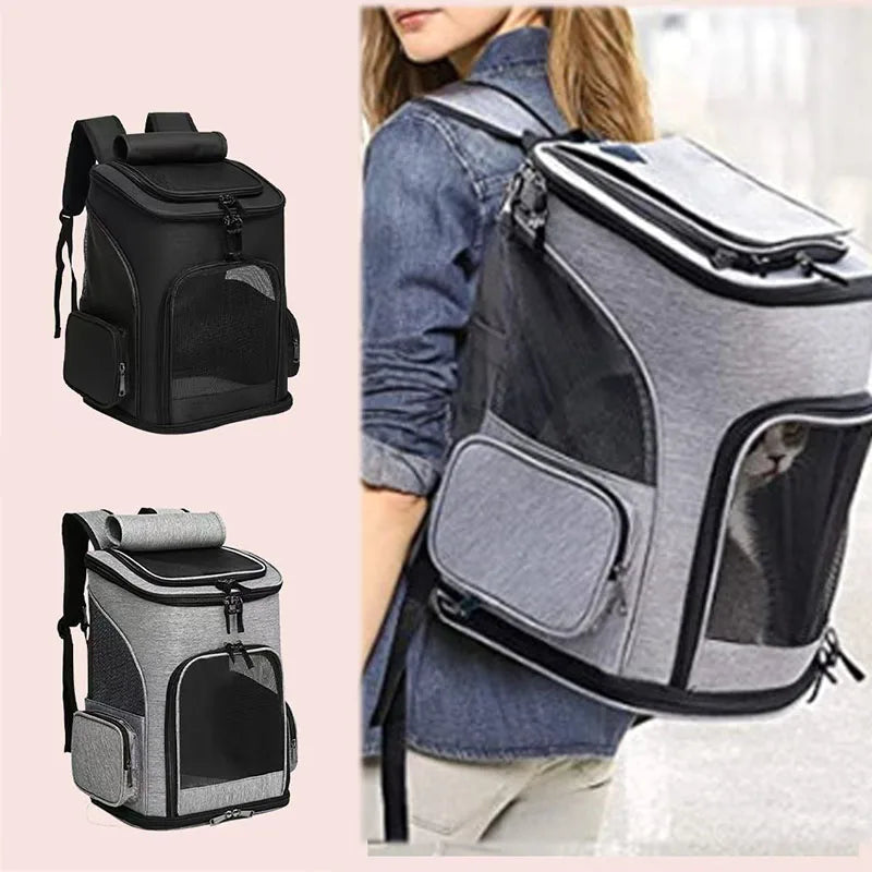 sac de transport pour chat grande capacité- GraycatH™