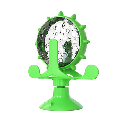 distributteur de croquette vert