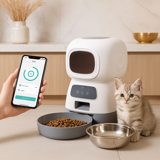 distributeur de croquettes pour chat -BoTTcat™