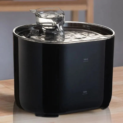 fontaine a eau pour chat  FeedersCubi noir