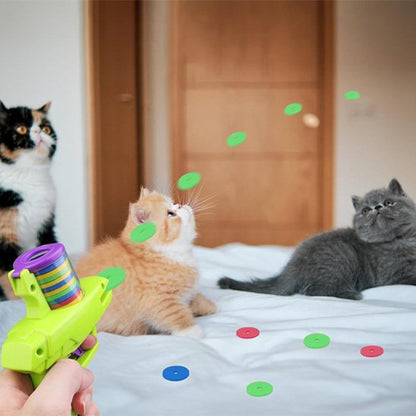 Jouet pour chat | Lanceur de Disques Interactif