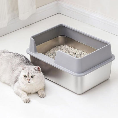 Bac à litière pour chat | ModernBox Anti-Projections