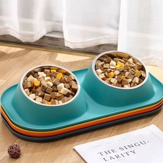 Gamelle chat | Double Inox Design