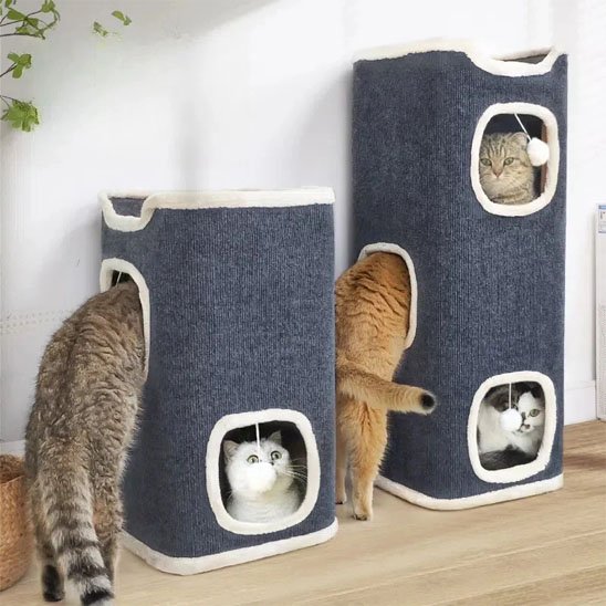 Arbre à Chat | Luxe Multi-Niveaux
