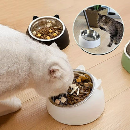 Gamelle chat | Inox Double